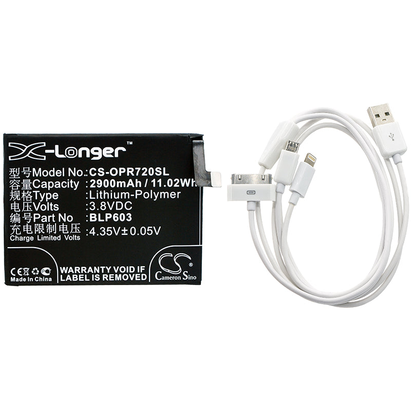 Replacement Battery for Oppo R7S – Cosmetic Mirror