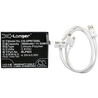 Replacement Battery for Oppo R7S – Cosmetic Mirror