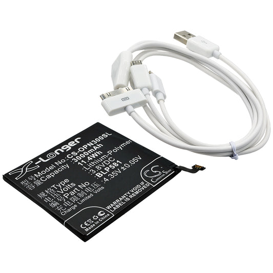 Replacement Battery for Oppo N3 – Cosmetic Mirror