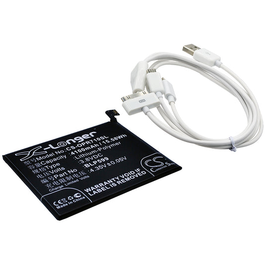 Replacement Battery for Oppo R7 Plus – Cosmetic Mirror