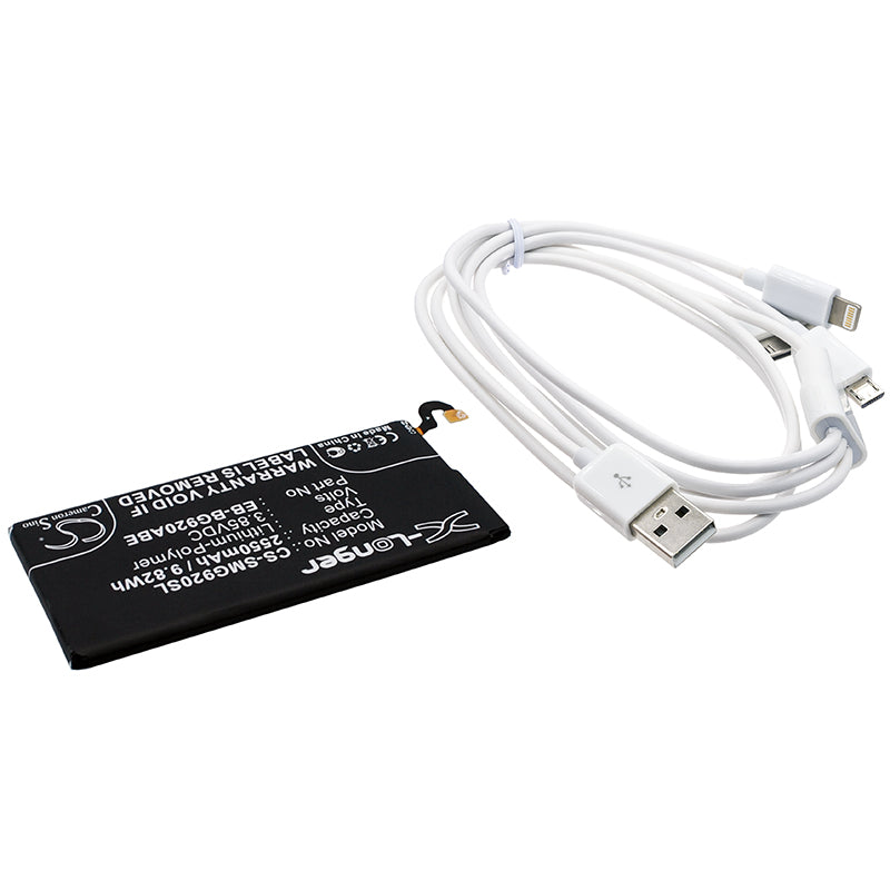 Replacement Battery for Samsung Galaxy S6 – Cosmetic Mirror
