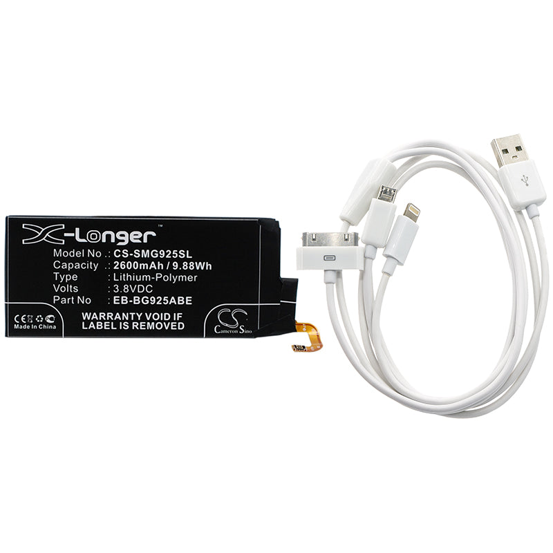 Replacement Battery for Samsung Galaxy S6 Edge – Cosmetic Mirror