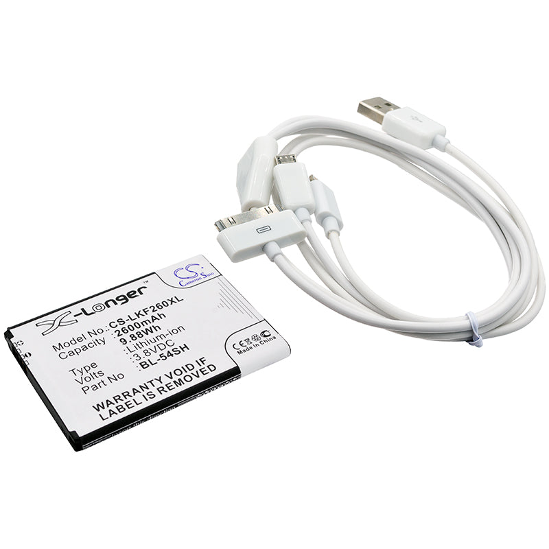 Replacement Battery for LG Optimus LTE III – Cosmetic Mirror