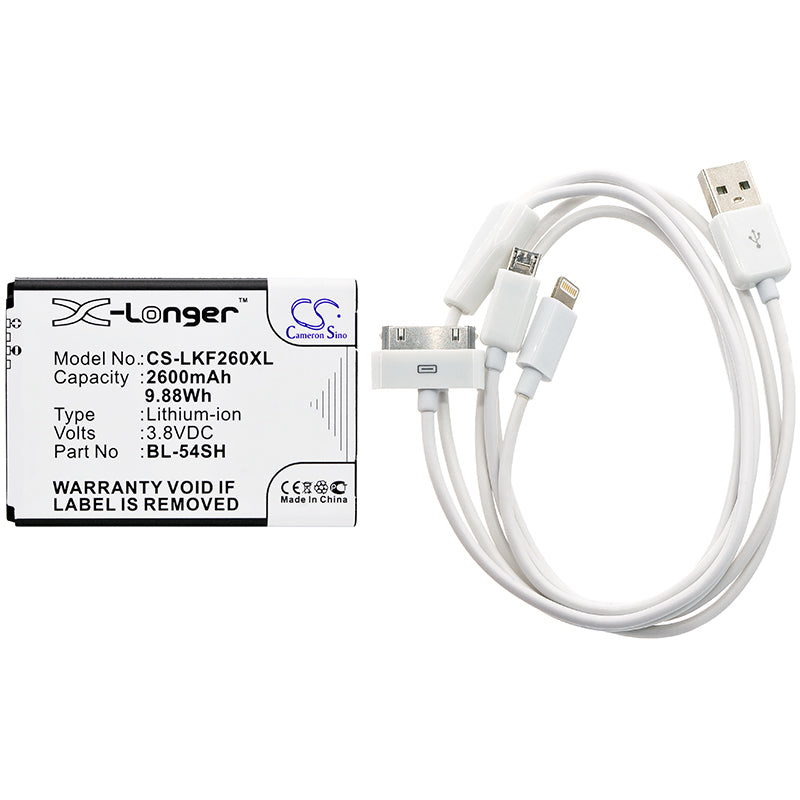 Replacement Battery for LG Optimus LTE III – Cosmetic Mirror