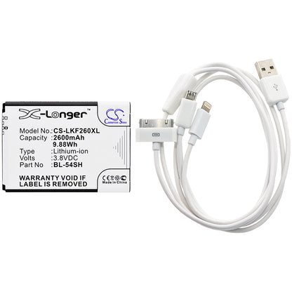 Replacement Battery for LG Optimus LTE III – Cosmetic Mirror