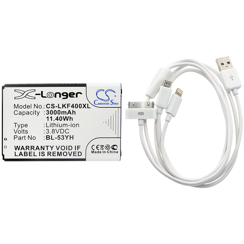 Replacement Battery for LG G3 – Cosmetic Mirror