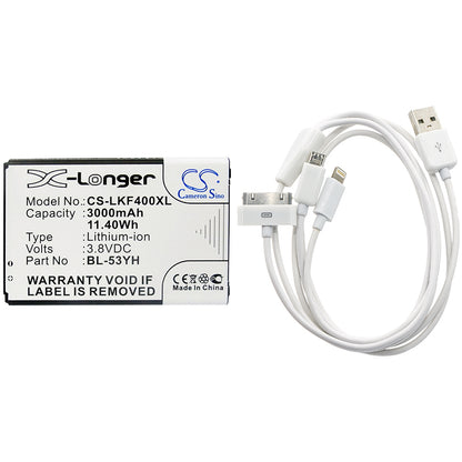Replacement Battery for LG G3 – Cosmetic Mirror