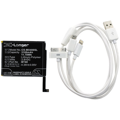 Replacement Battery for MeiZu MX4 – Cosmetic Mirror