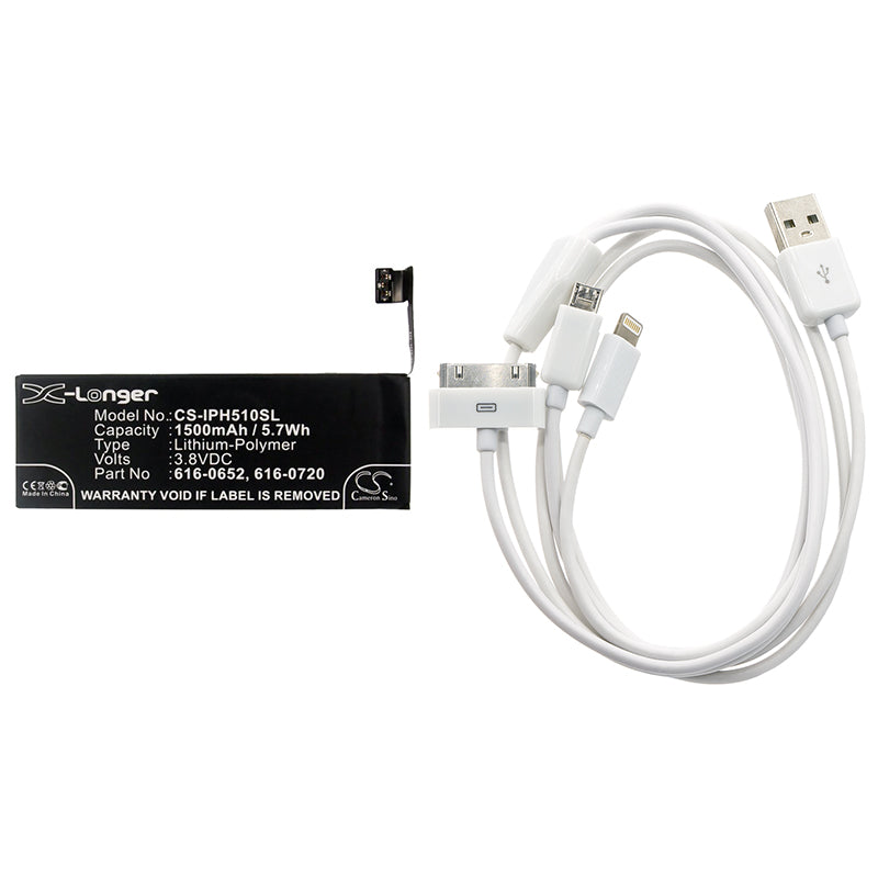 Replacement Battery for Apple iPhone 5s – Cosmetic Mirror