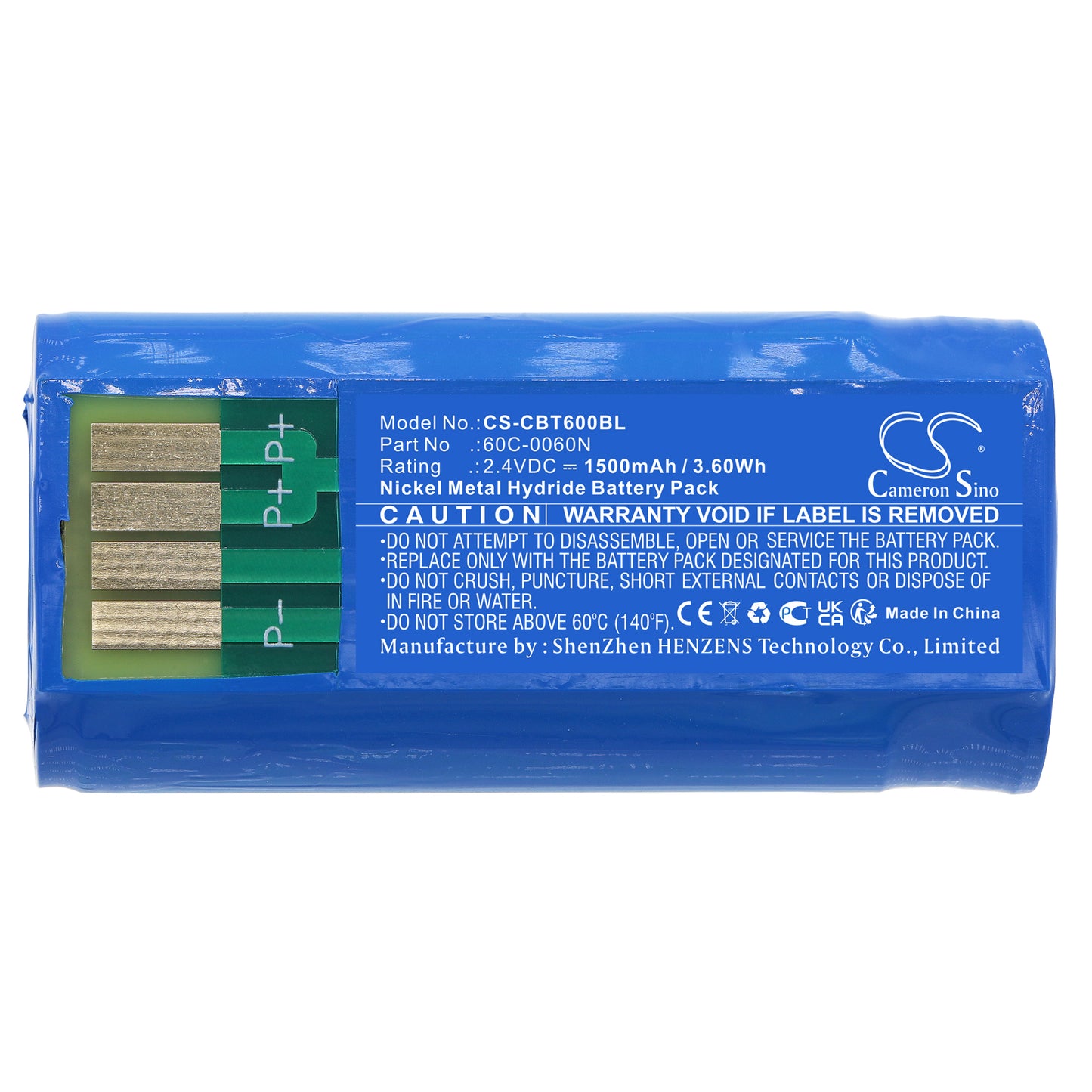 Replacement Battery for Cattron Theimeg 70C0003KIT – Crane Remote Control – 1500mAh / 2.4V - image 3