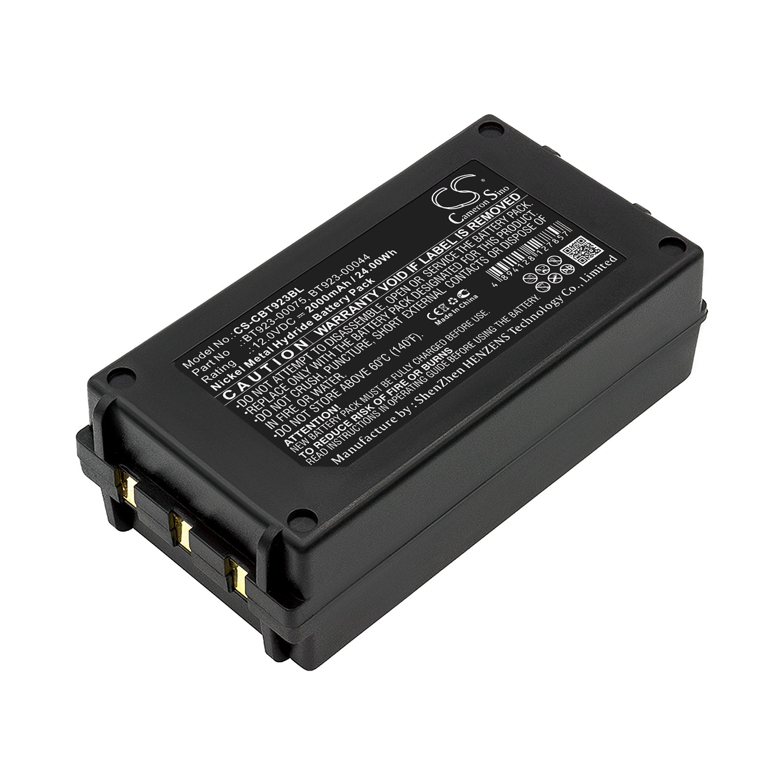 Replacement Battery for Laird Cattron Theimeg | JAY | Cattron Theimeg Easy – Crane Remote Control – 2000mAh / 12V - image 1