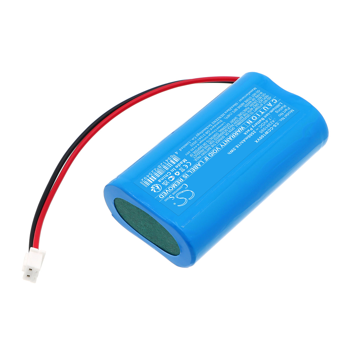 Replacement Battery for Concept CW1000 – Vacuum – 2500mAh / 7.4V