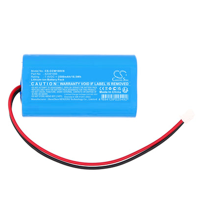 Replacement Battery for Concept CW1000 – Vacuum – 2500mAh / 7.4V