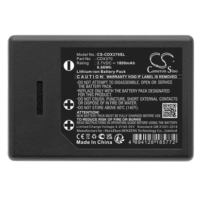 Replacement Battery for CorDex ToughPix DigiTherm – Thermal Camera – 1800mAh / 3.7V
