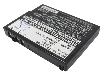 Replacement Battery for Casio | Medion Cassiopeia E-200 – PDA, Pocket PC – 1000mAh / 3.7V