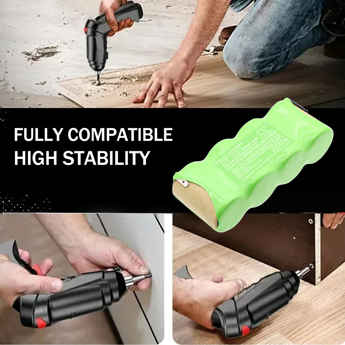 Replacement Battery for Craftsman – Power Tool – 2000mAh / 4.8V