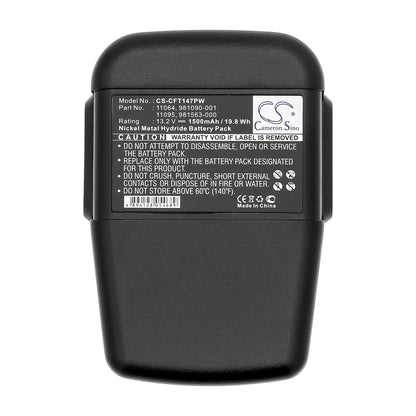 Replacement Battery for Craftsman 11147 – Power Tool – 1500mAh / 13.2V