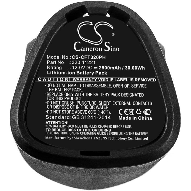 Replacement Battery for Craftsman Nextec – Power Tool – 2500mAh / 12V - image 3
