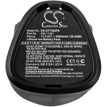 Replacement Battery for Craftsman Nextec – Power Tool – 2000mAh / 12V - image 3