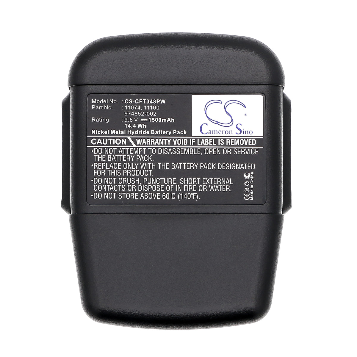 Replacement Battery for Craftsman 11343 – Power Tool – 1500mAh / 9.6V