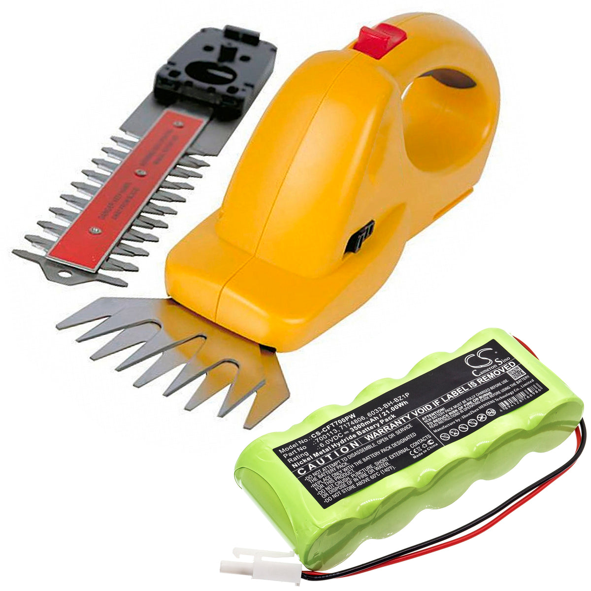 Replacement Battery for Craftsman 240.74801 – Power Tool – 3500mAh / 6V