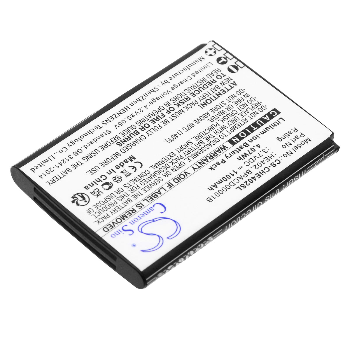 Replacement Battery for AT&T | Nokia | Cingular Cingular Flex – Mobile, SmartPhone – 1100mAh / 3.7V