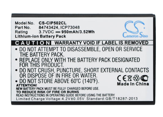 Replacement Battery for Polycom | SpectraLink | Nortel | COMfortel | Telrad | Agfeo | Tunstall KIRK 5020 – Cordless Phone – 950mAh / 3.7V