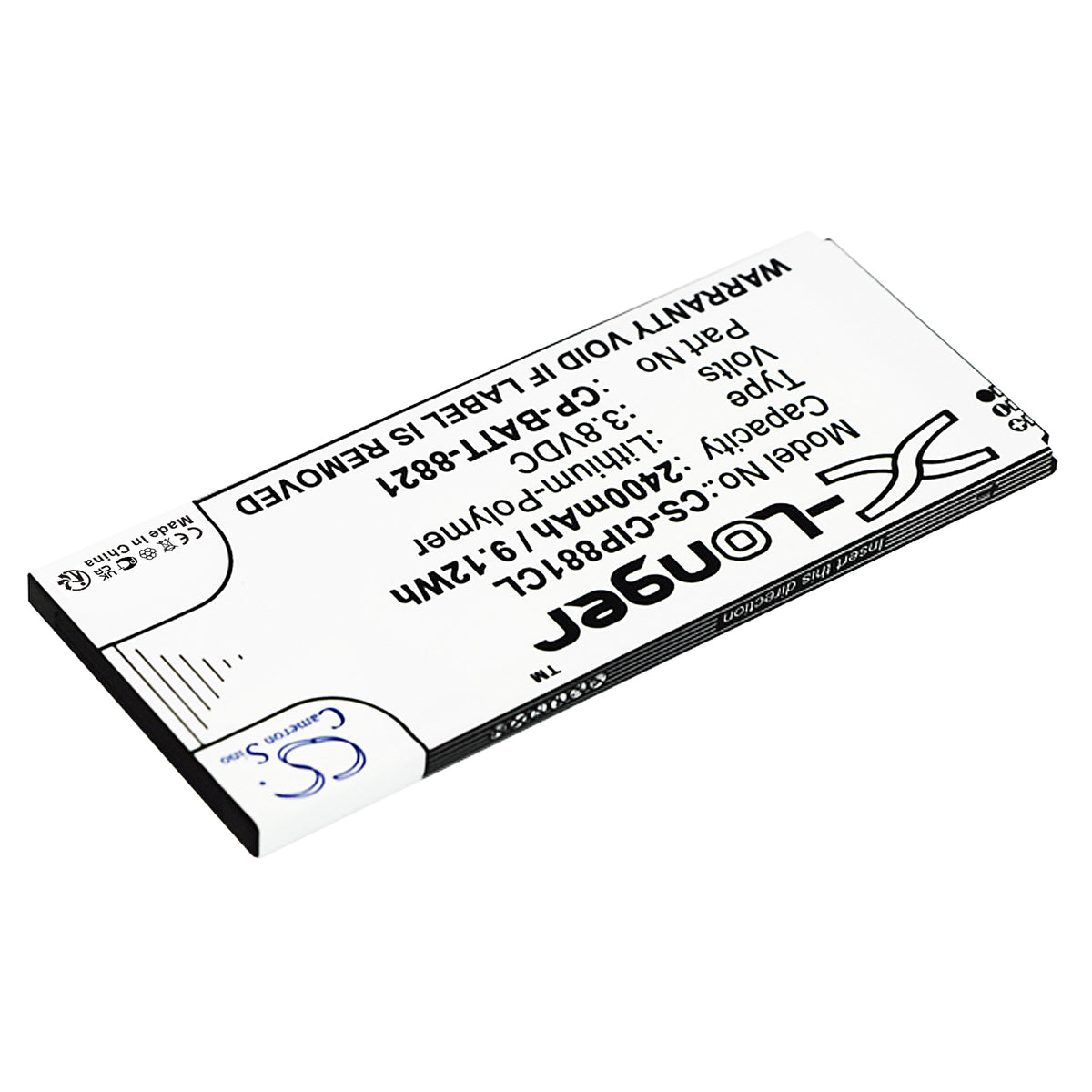 Replacement Battery for Cisco 8800 – Cordless Phone – 2400mAh / 3.8V