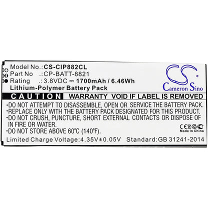 Replacement Battery for Cisco CP-8821-EX-K9-BUN – Cordless Phone – 1700mAh / 3.8V