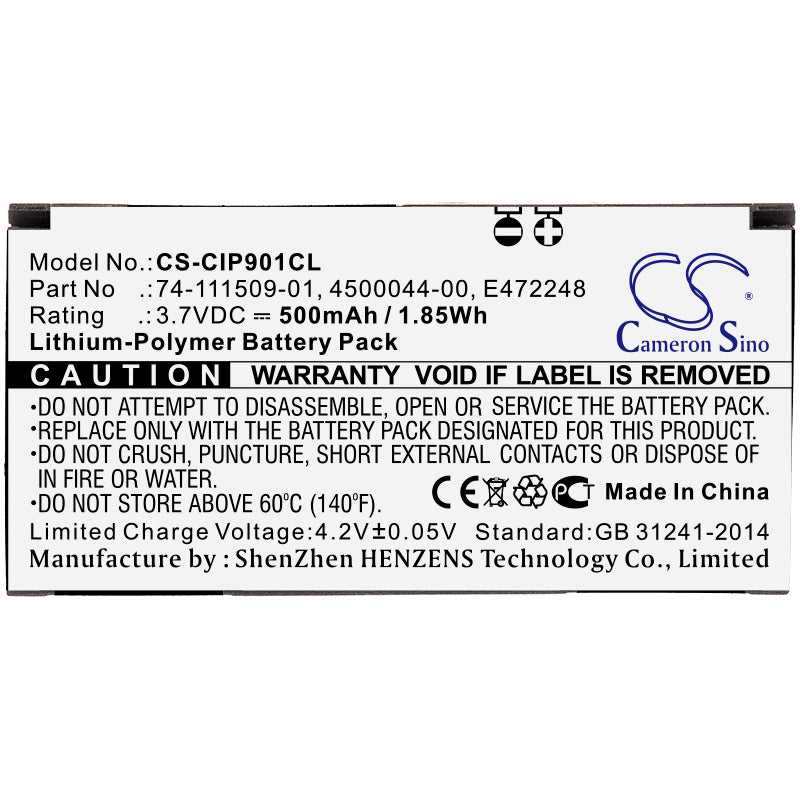 Replacement Battery for Cisco CCP-MIC-WRLS-S-US – Cordless Phone – 500mAh / 3.7V