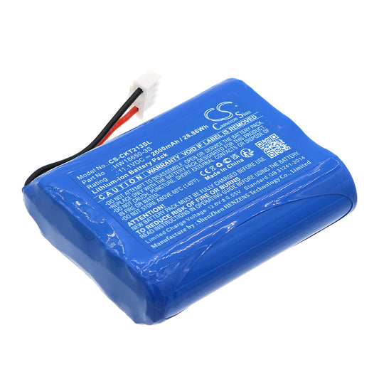 Replacement Battery for Clarke-Tech CT 2013 – Equipment, Survey, Test – 2600mAh / 11.1V