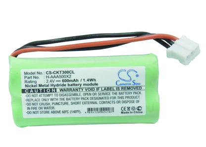 Replacement Battery for Philips | GP Xalio 300 DECT – Cordless Phone – 600mAh / 2.4V