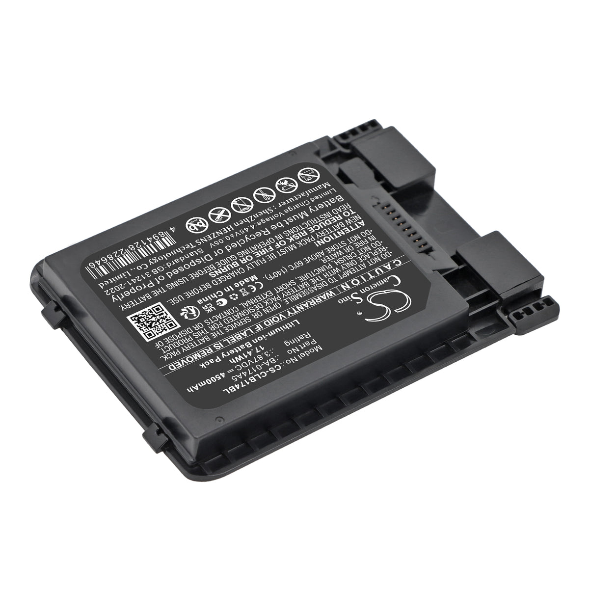 Replacement Battery for CipherLAB R25 – Barcode Scanner – 4500mAh / 3.87V
