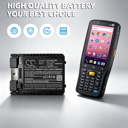 Replacement Battery for CipherLAB R25 – Barcode Scanner – 4500mAh / 3.87V