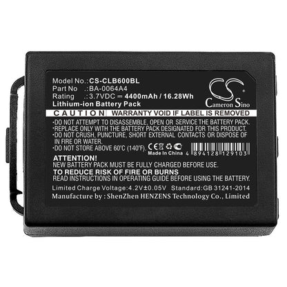 Replacement Battery for CipherLab CP60 – Barcode Scanner – 4400mAh / 3.7V