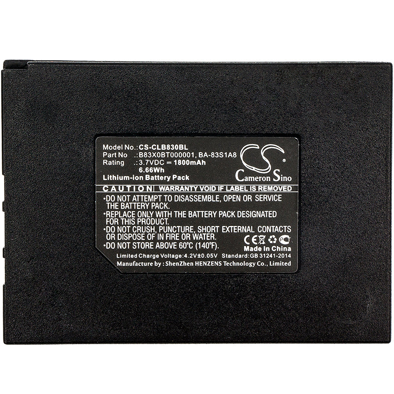 Replacement Battery for CipherLab | Datalogic | Honeywell | Metrologic 8300 – Barcode Scanner – 1800mAh / 3.7V - image 3