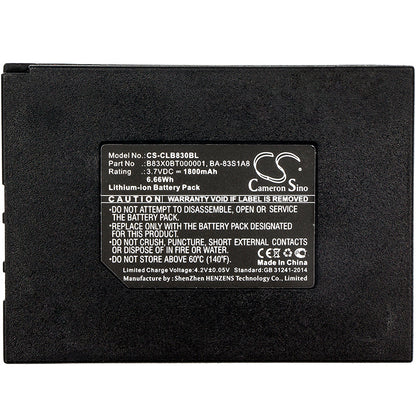 Replacement Battery for CipherLab | Datalogic | Honeywell | Metrologic 8300 – Barcode Scanner – 1800mAh / 3.7V - image 3