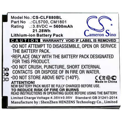 Replacement Battery for Cilico F880 – Barcode Scanner – 5600mAh / 3.8V - image 3