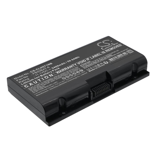 Replacement Battery for Hasee | Cjscope | Schenker | Clevo | Sager | Powerspec G10-CU7PK – Notebook, Laptop – 5400mAh / 11.1V