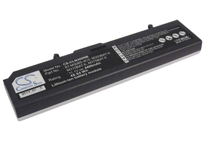 Replacement Battery for Clevo M300N – Notebook, Laptop – 4400mAh / 11.1V - image 1