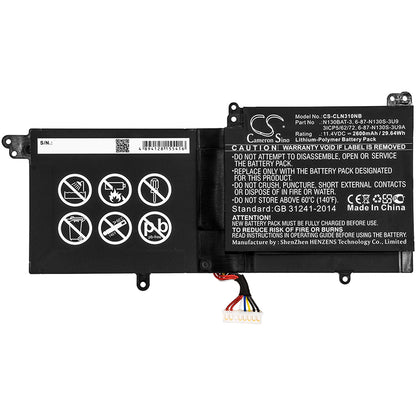 Replacement Battery for Haier | Tuxedo | Clevo lingyue S4 – Notebook, Laptop – 2600mAh / 11.4V - image 3