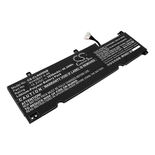 Replacement Battery for Thunderobot | Tuxedo | Schenker | Hasee | Clevo | Sony IGER S1 – Notebook, Laptop – 3050mAh / 15.2V