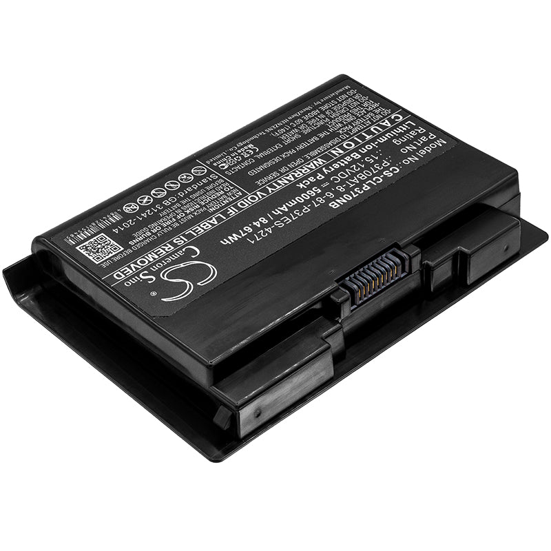 Replacement Battery for Clevo | Terrans Force | Sager | Schenker P370SM3 – Notebook, Laptop – 5600mAh / 15.12V - image 2