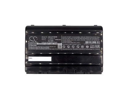 Replacement Battery for Clevo  One K73-5N – Notebook, Laptop – 4400mAh / 65.12Wh / 14.8V