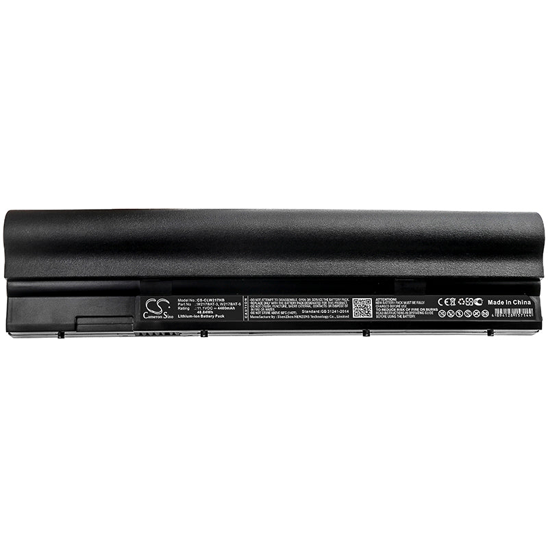 Replacement Battery for Clevo W217CU – Notebook, Laptop – 4400mAh / 11.1V - image 3
