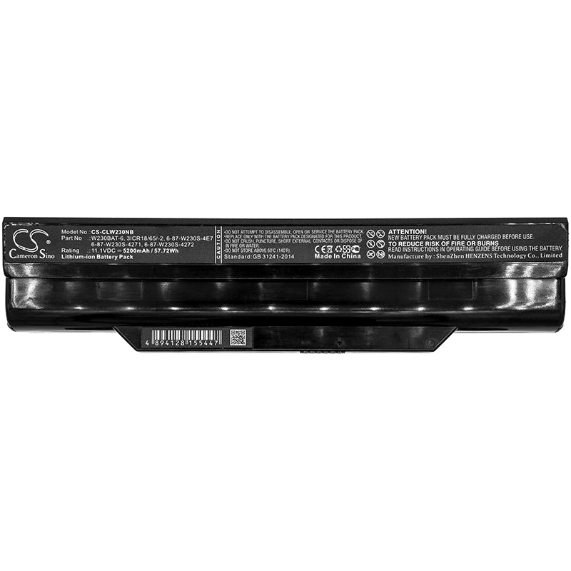 Replacement Battery for Hasee | Schenker | Terrans Force | Clevo | Sager CW23S05 – Notebook, Laptop – 5200mAh / 11.1V - image 3