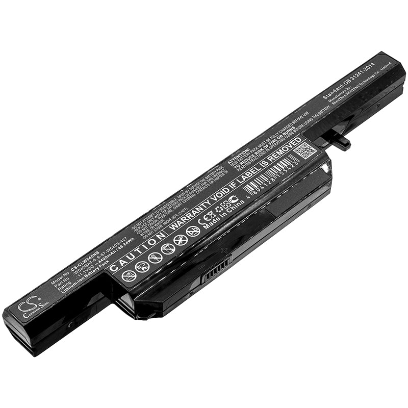 Replacement Battery for Clevo | Hasee Nexoc B509II – Notebook, Laptop – 4400mAh / 11.1V - image 1