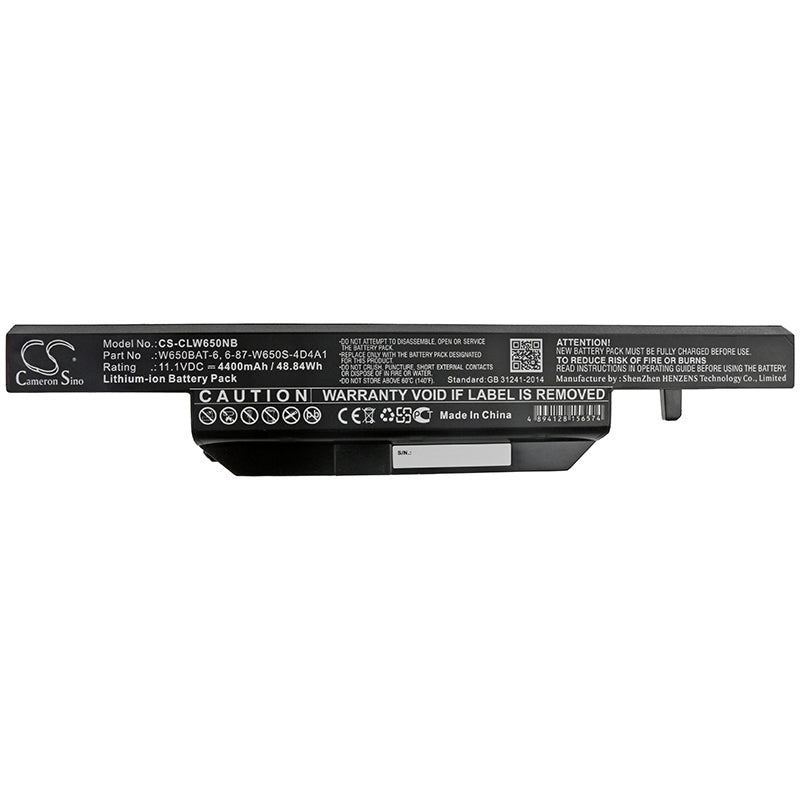 Replacement Battery for Gateway | Schenker | Clevo | Gigabyte | Thunderobot | Hasee | Sager P15F R7 – Notebook, Laptop – 4400mAh / 11.1V - image 3