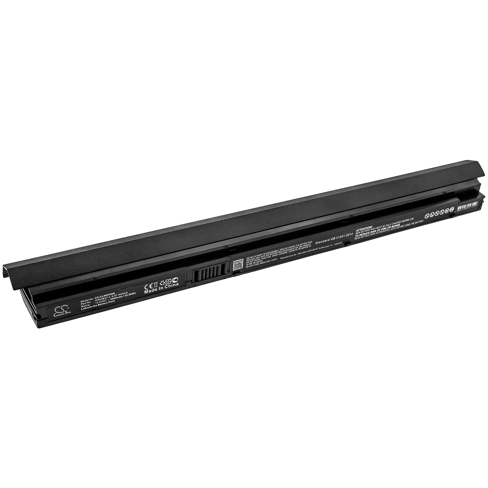Replacement Battery for Clevo W970KLQ – Notebook, Laptop – 2200mAh / 14.8V - image 1
