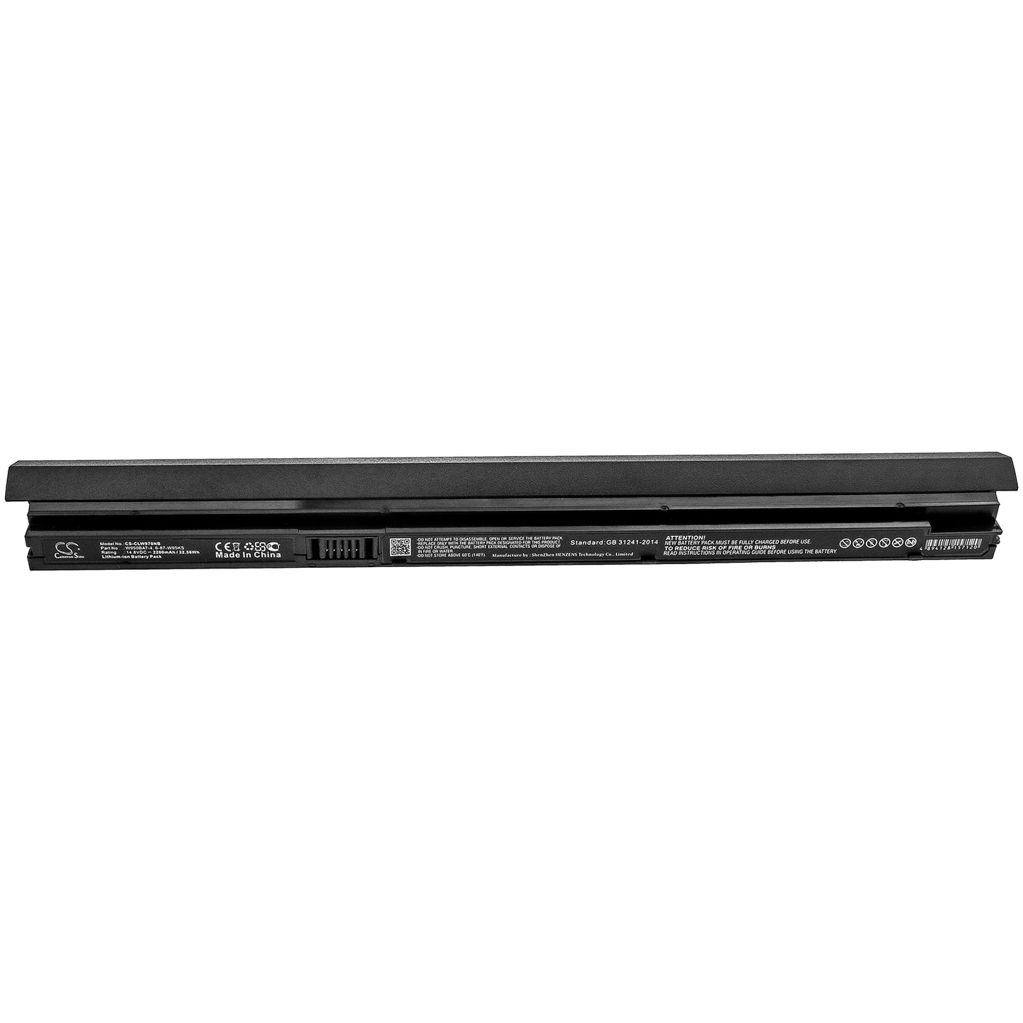 Replacement Battery for Clevo W970KLQ – Notebook, Laptop – 2200mAh / 14.8V - image 3